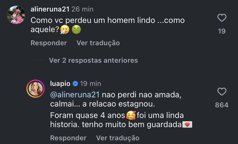 Luana Piovani se pronuncia sobre fim do namoro com Lucas Bittencourt