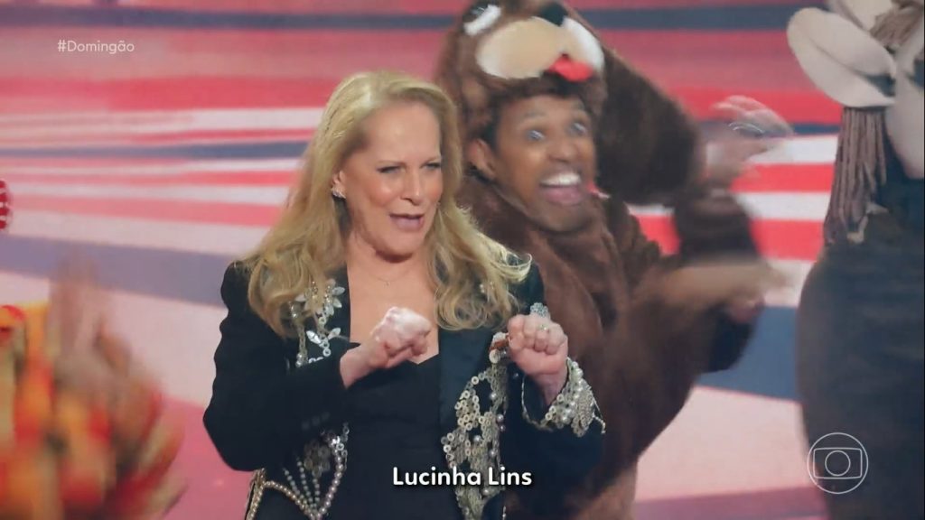 Lucinha Lins - Reprodução/TV Globo