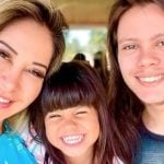 Maíra Cardi e filhos, Sophia e Lucas