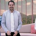 Michelle Barros, Paulo Mathias e Regina Volpato no 'Chega Mais', do SBT