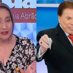 Sonia Abrão e Silvio Santos