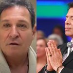 Luis Ricardo e Silvio Santos - Reprodução/SBT