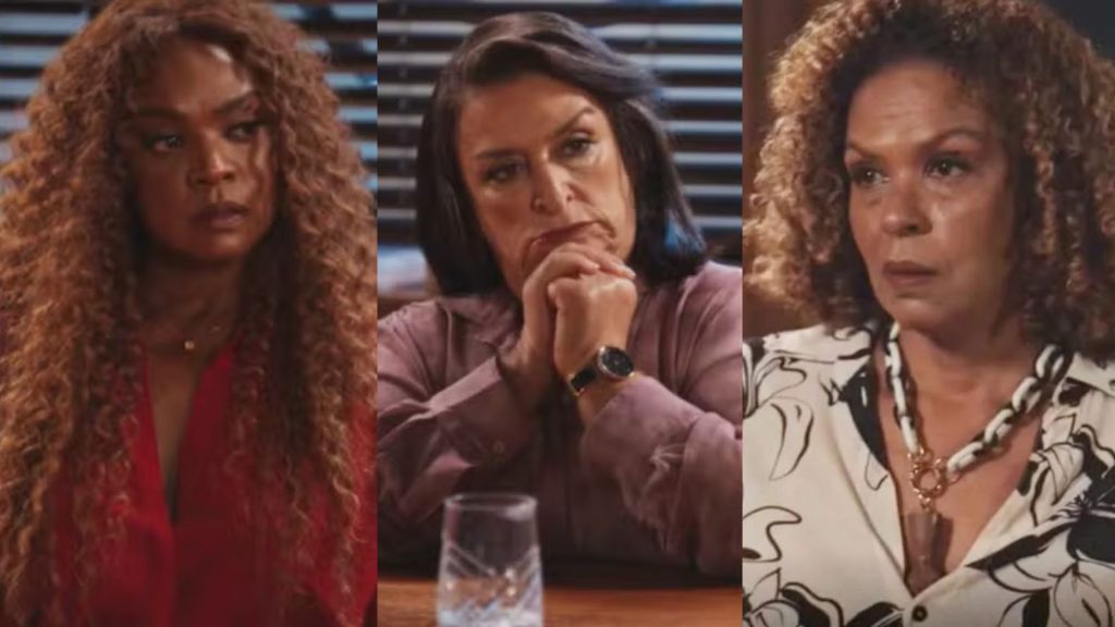 Lulu, Leda e Nanda em 'Família é Tudo' - Reprodução/ TV Globo