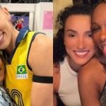 Rebeca Andrade e Gabi Guimarães - Reprodução/Redes sociais