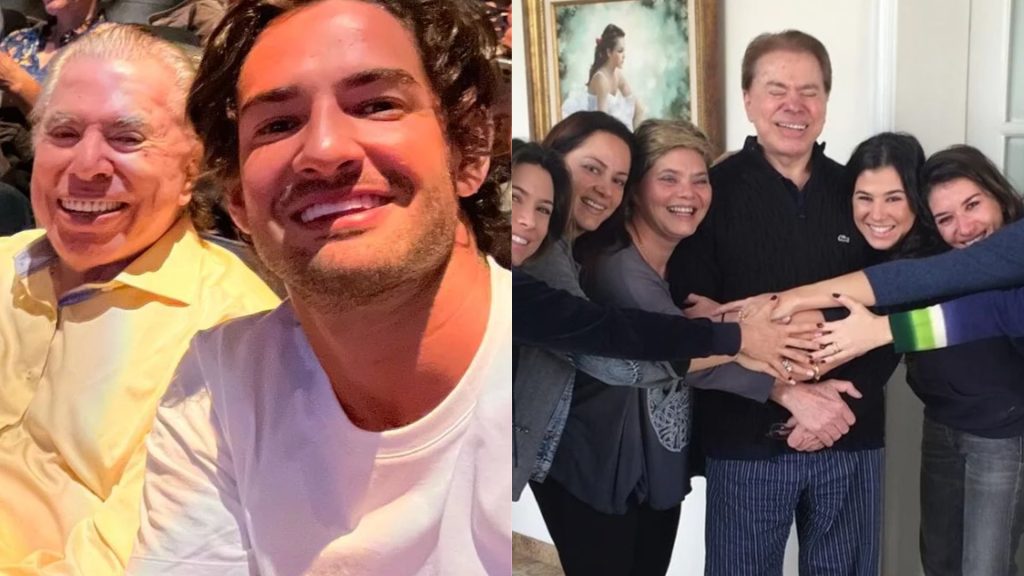 Silvio Santos, Alexandre Pato e família Abravanel - Reprodução/Instagram