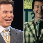 Silvio Santos e Rodrigo Faro - Foto/Reprodução