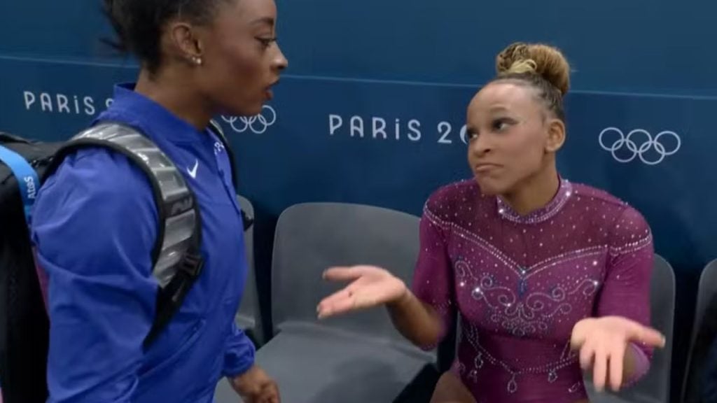 Simone Biles e Bianca Andrade - Reprodução/TV Globo