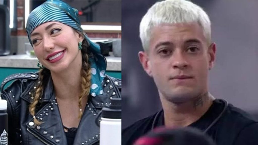 Nicole Louise e Nick Cruz no 'Estrela da Casa' - Reprodução/TV Globo