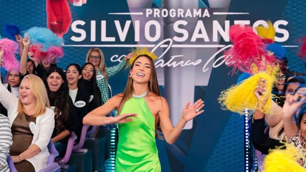 Patricia Abravanel no "Programa Silvio Santos" - Reprodução/Instagram