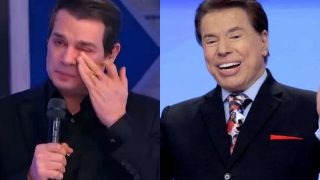 Celso Portiolli e Silvio Santos - Reprodução/ SBT