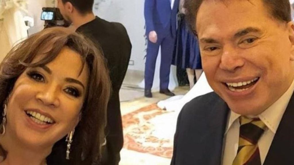 Íris Abravanel e Silvio Santos