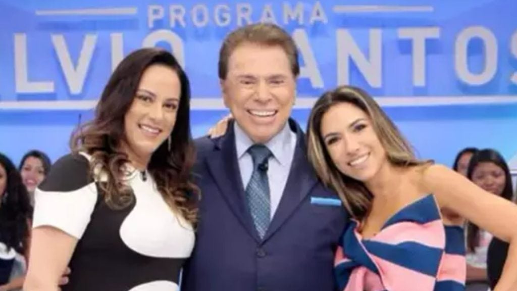 Silvia Abravanel, Silvio Santos e Patricia Abravanel