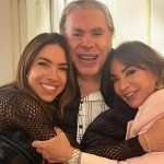 Patrícia Abravanel, Silvio Santos e Íris Abravanel