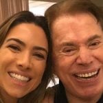 Patrícia Abravanel e Silvio Santos