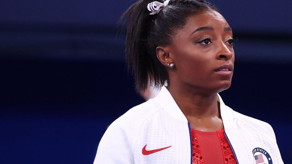 Simone Biles - Reprodução/TV Globo