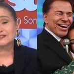 Sonia Abrão, Silvio Santos e Patrícia Abravanel