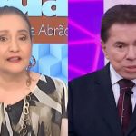 Sonia Abrão e Silvio Santos