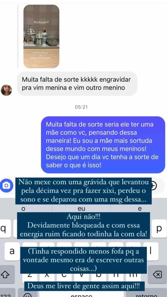 Sthefany Brito se revolta com comentário sobre nova gravidez