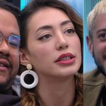 Califfa, Nicole e Nick no 'Estrela da Casa' - Reprodução/Globo