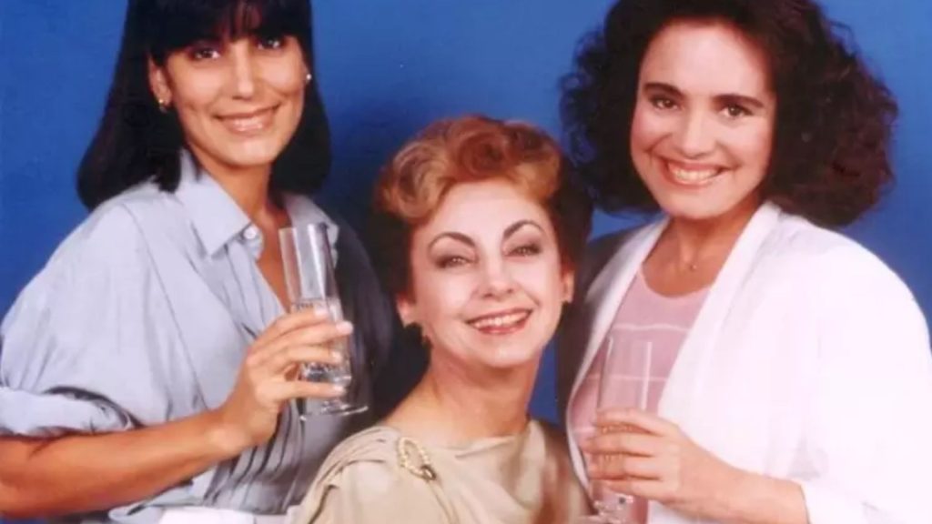 Gloria Pires, Beatriz Segall e Regina Duarte em 'Vale Tudo'- Reprodução/TV Globo