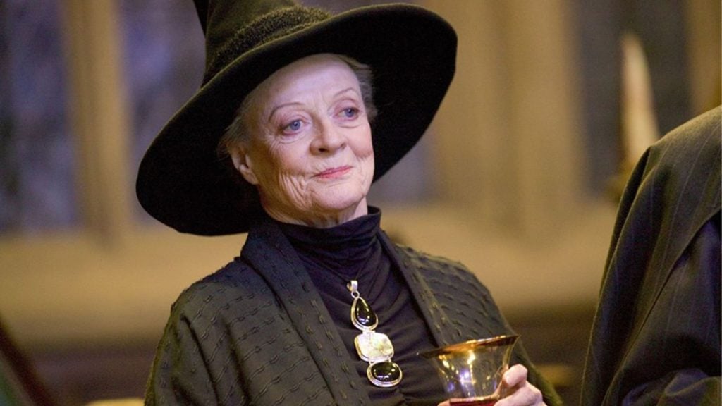 Maggie Smith, a Minerva de 'Harry Potter' - Reprodução/Divulgação