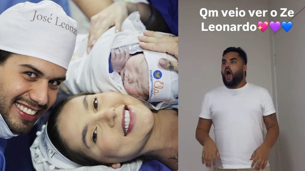 Virginia e Zé Felipe com José Leonardo e Lucas Guedez - Reprodução/Instagram