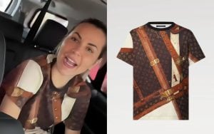 Deolane com camiseta da Louis Vuitton - Reprodução/Instagram