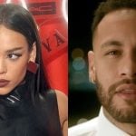 Danna Paola e Neymar - Reprodução/Instagram