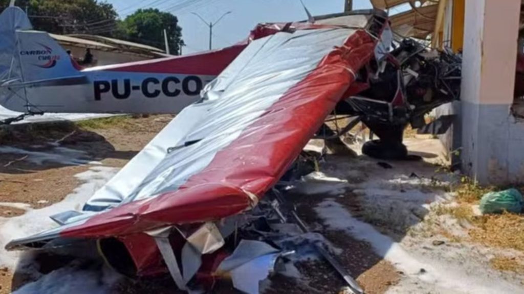 Avião cai em Teresina - Reprodução/Instagram