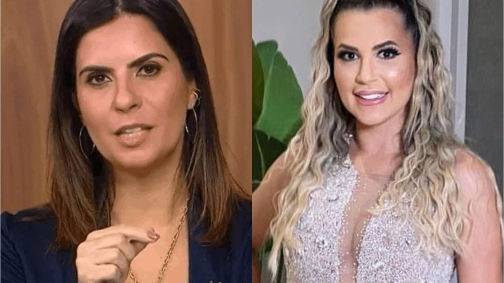 Jornalista Camila Bomfim e Deolane Bezerra