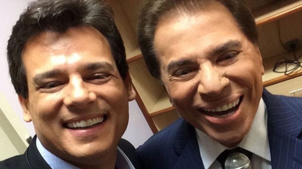 Celso Portiolli e Silvio Santos - Reprodução/Redes sociais