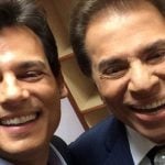 Celso Portiolli e Silvio Santos - Reprodução/Redes sociais