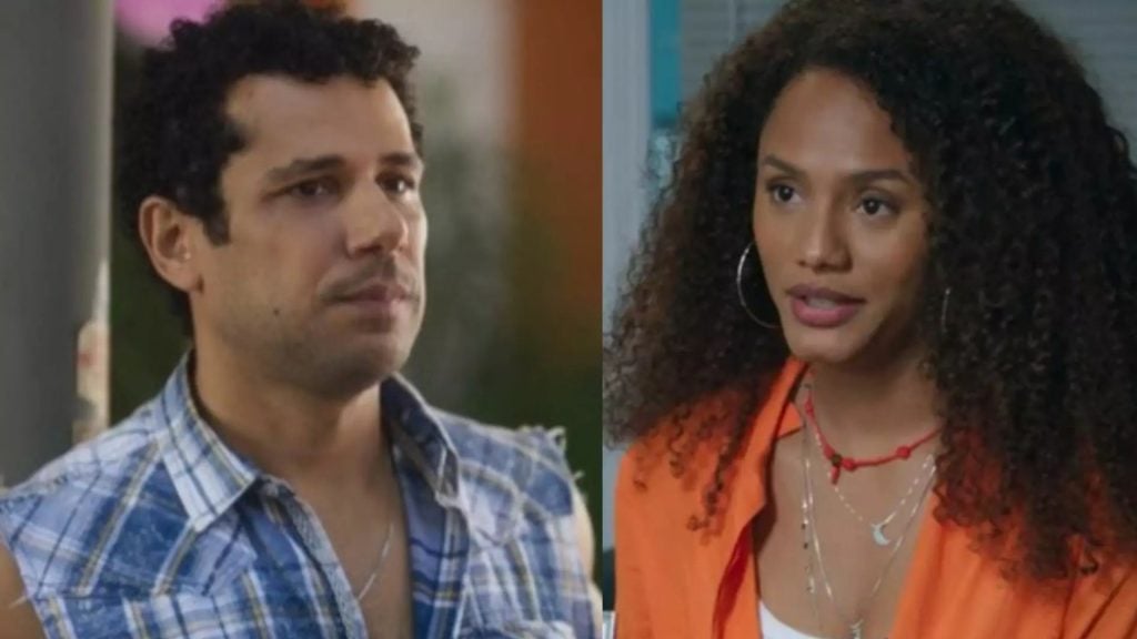 Chico (Amaury Lorenzo) e Madalena (Jéssica Ellen) em 'Volta por Cima' - Reprodução/TV Globo)