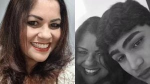 Graciane Azevedo e o filho - repordução/Instagram