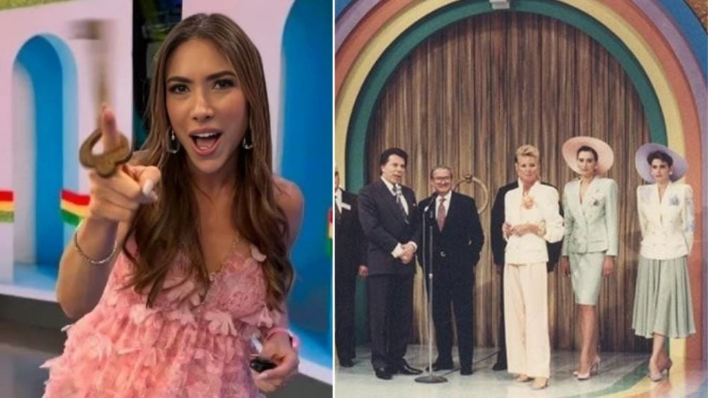 Patrícia Abravanel e Silvio Santo no 'Porta da Esperança' - Foto: Instagram/SBT