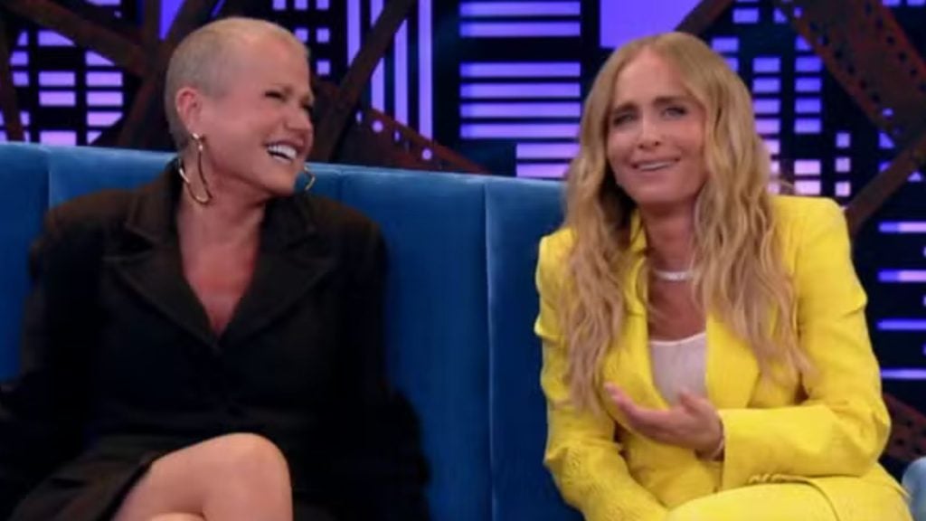 Xuxa e Angélica no "Lady Night" - Reprodução/Globo