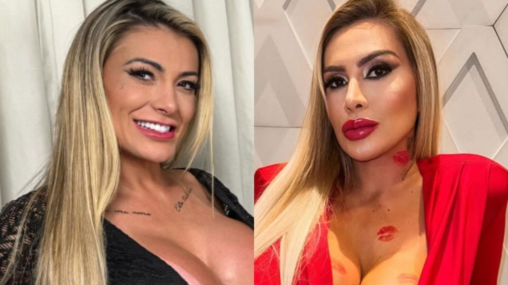 Andressa Urach e Juju Ferrari - Reprodução/Instagram