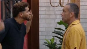 Briga de Gui e Juninho Bill em 'A Fazenda 16' - Reprodução/Playplus