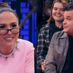 Tata Werneck e diretor Marco Rodrigo no "Lady Night" - Reprodução/Multishow