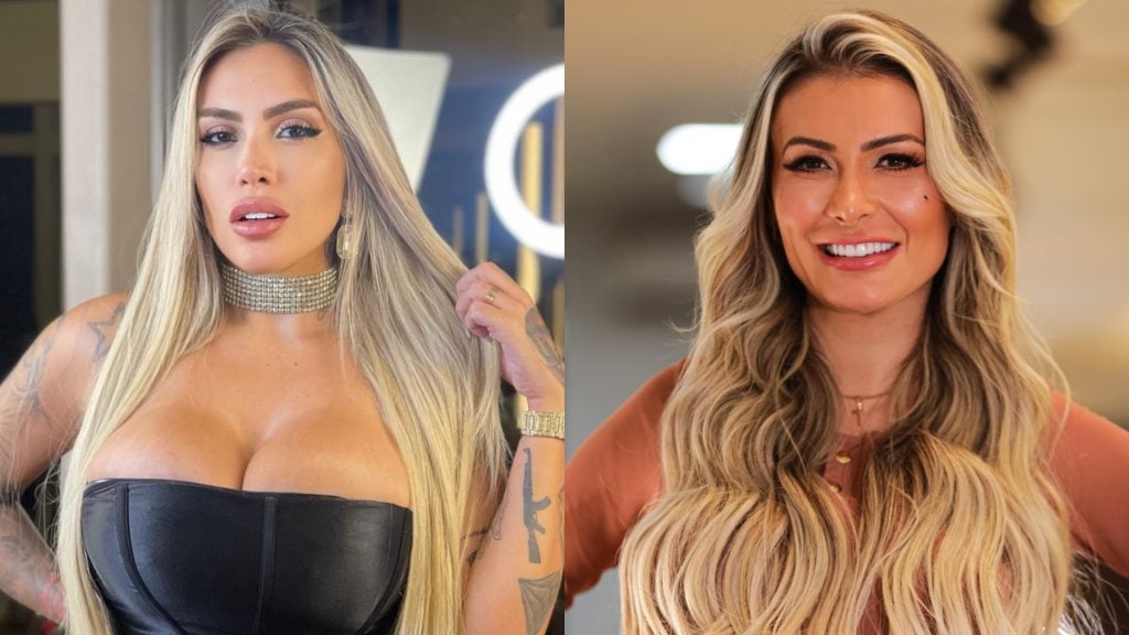 Juju Ferrari e Andressa Urach