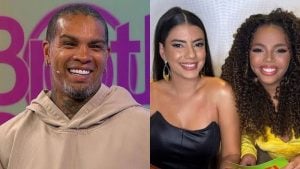 Rodriguinho, Fernanda e Pitel - Reprodução/TV Globo