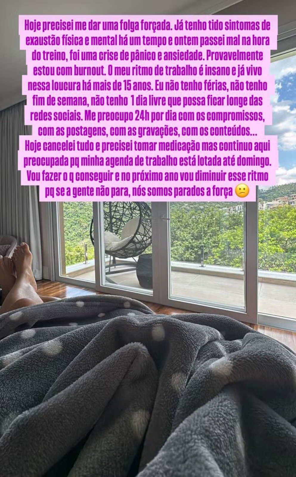 Post Juju Salimeni (Reprodução/Instagram)