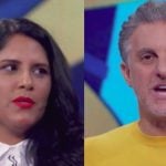 Talitha Costa e Luciano Huck no "Quem Quer Ser Um Milionário?" - Reprodução/TV Globo