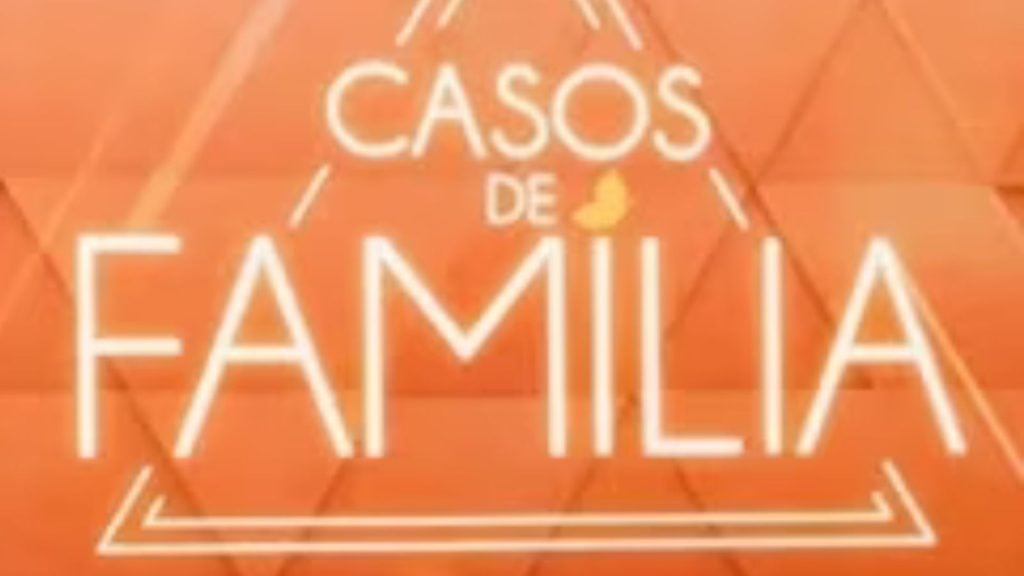 Logo antigo do "Casos de Família" - Reprodução/SBT