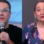 Felipeh Campos e Sonia Abrão - Reprodução/Rede TV