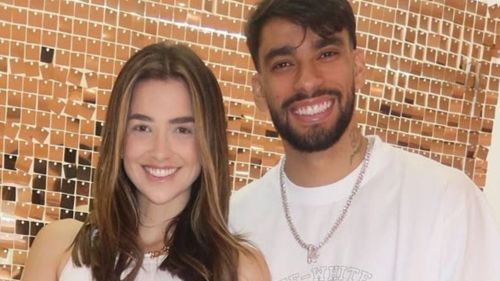 Duda Fournier e Lucas Paqueta - Reprodução/Instagram