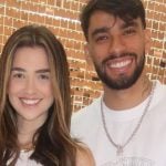 Duda Fournier e Lucas Paqueta - Reprodução/Instagram