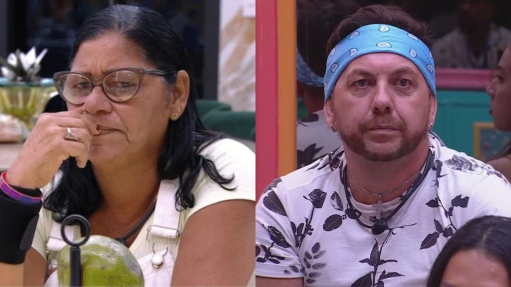 Joselma e Edilberto no 'BBB 25' - Reprodução/Globoplay