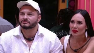 Marcelo e Arleane, 1º dupla eliminada do 'BBB 25' - Reprodução/Globo