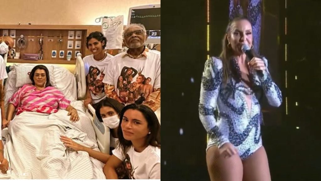 Preta Gil com a família e Ivete Sangalo - Reprodução/Instagram/TV Globo